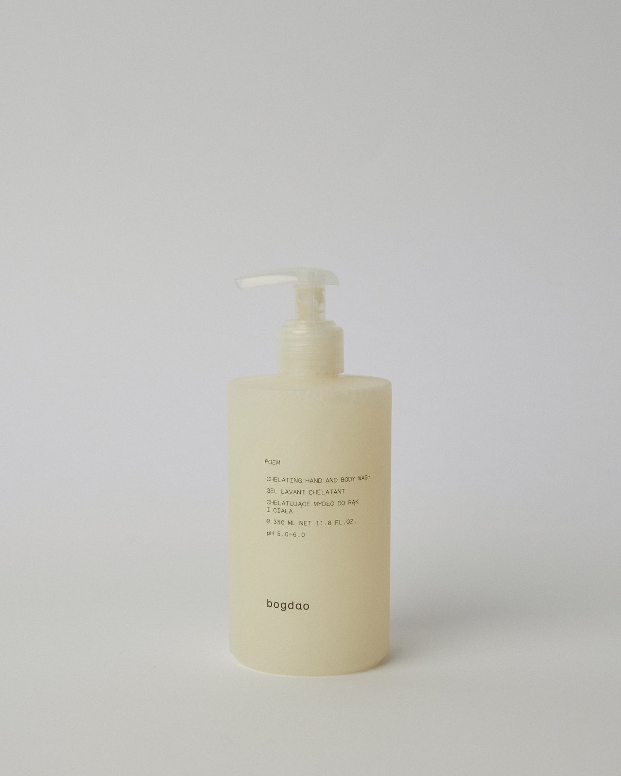 Chelating Hand and Body Wash POEM